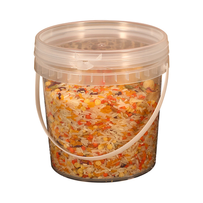 comprare Bottile di plastica trasparente da 500 ml di grado alimentare con coperchio con disegno personalizzato da UMETASS fabbricazione online