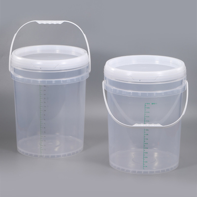 comprare Manico di pasta 20L contenitore di secchio in plastica da 5 galloni di grado alimentare con chiusura Linea di scala fabbricazione online