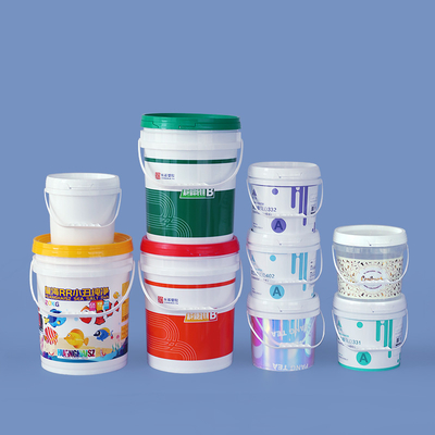 comprare 30L 20L 5 Gallon PP Food Grade Vernice di plastica Scafo Acqua olio Bottone Con maniglia di coperchi fabbricazione online
