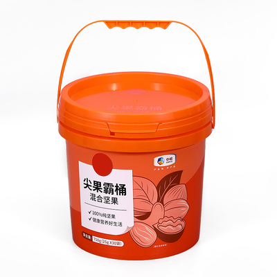 comprare Capacità personalizzata IML Etichetta secchi di plastica PP per salse e paste alimentari colorate fabbricazione online