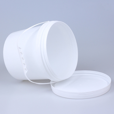comprare 100% materiale nero vuoto 5L secchio di plastica con maniglia di coperchio a prova di manomissione per l' olio di colla lubrificante fabbricazione online