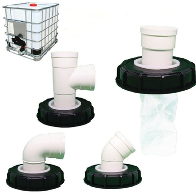 comprare Esempio di personalizzazione IBC Serbatoio gomito tubi di montaggio e parti Fittings idraulici 24,5cm fabbricazione online