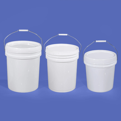 comprare Campione fornito: secchio di vernice riciclabile senza BPA da 20 litri con maniglia e coperchio in ferro fabbricazione online