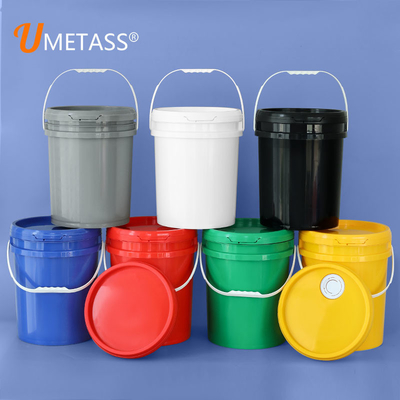 comprare Manico di pasticcia 5 galloni filtro da baseball acqua birra secchio disinfettante con tappo di sigillo gamma fabbricazione online