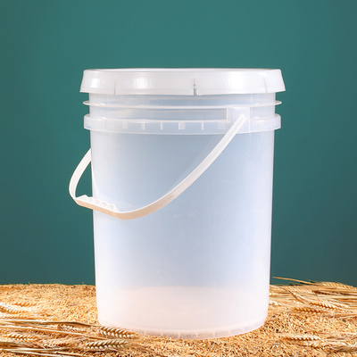 comprare 20 litri di PP Plastic Bucket Handle Lid per l'imballaggio di vernice di logo personalizzato senza perdite fabbricazione online
