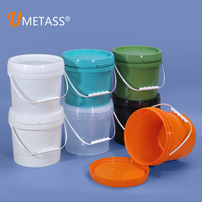 comprare Pesante PP 5 galloni secchio trasparente secchio bianco rinforzato Foodsafe fabbricazione online