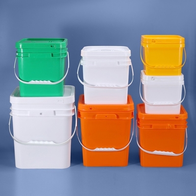 comprare Bottile per bevande quadrati riutilizzabili in plastica a sfera 5 litri con coperchio fabbricazione online