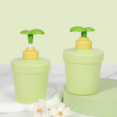 comprare Umetass Bottiglia di shampoo per bambini in plastica verde con pompa Shampoo di viaggio e bottiglia condizionatore fabbricazione online