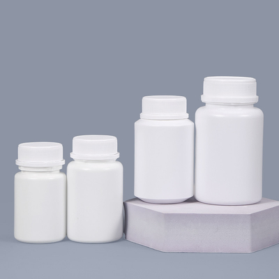 Logo Accettabile Bottiglia di medicina di plastica vuota per compresse Vitamine