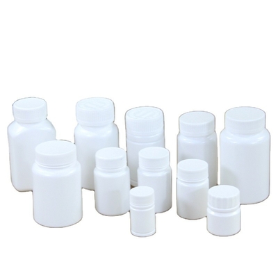 Contenitore con tappo a vite per bottiglia di medicina industriale per vitamine capsule HDPE biodegradabile