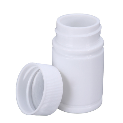 Bottiglia bianca di plastica vuota per la conservazione delle capsule Imballaggio 20 ml per categoria alimentare
