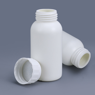 Bottiglia fluorinata bianca durevole da 250 ml per solventi chimici resistenti agli acidi e agli alcali