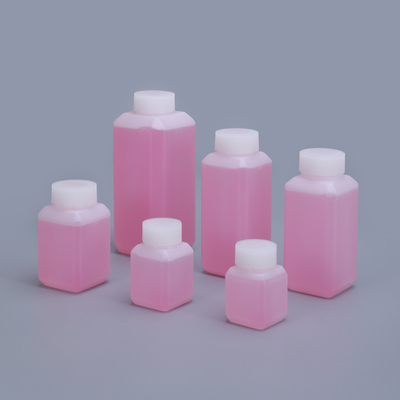 Cappuccio a vite 125 ml Bottiglia reagente chimica bottiglie di plastica liquida di laboratorio