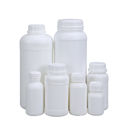 Materiale di plastica HDPE Bottiglia fluorinata rotonda per detersivo per bucato OEM/ODM