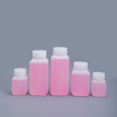 Contenitori di reagenti per la stampa a vetro di seta Bottiglie di imballaggio in plastica per prodotti chimici di laboratorio