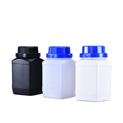 Vaso di plastica per spezie 250ml 500ml 1000ml vuoto quadrato Anticorrosione e durevole