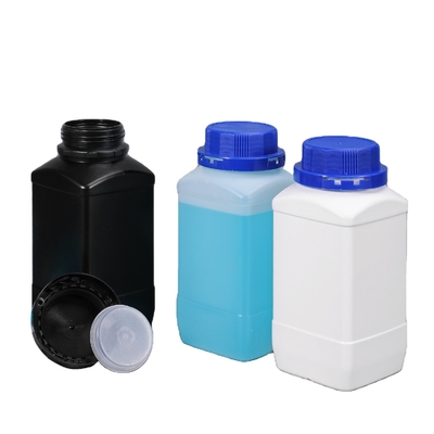 Anti-corrosione 500 ml Hdpe Bottiglie di plastica Nero Bianco Personalizzato