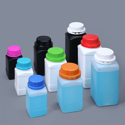 500 ml HDPE Bottiglie di plastica ecologiche Contenitori di plastica di laboratorio di qualità alimentare