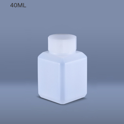 40 ml Bottiglia sigillata di reagente Contenitori a bocca stretta Imballaggio di liquidi agrochimici in HDPE