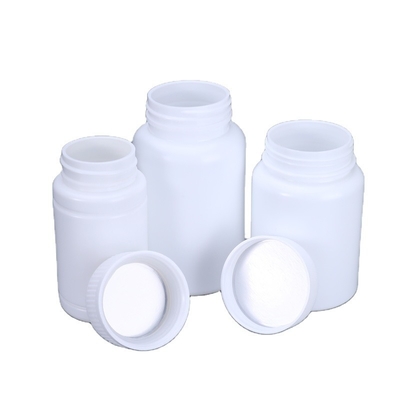 Acceptabile Logo del Cliente Bottiglia di plastica HDPE per capsule Supplemento di medicina Pillola