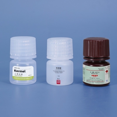 Bottiglia a bocca larga in PP/HDPE da 5 ml a 1 l di capacità per la sterilizzazione in laboratorio resistente ai prodotti chimici