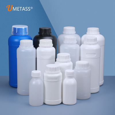 Imballaggio in HDPE 1 litro 500 ml Bottiglia Liquido Fertilizzante Plastica Chimica Contenitore per cilindri personalizzati