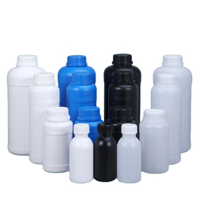 500 ml campione a prova di luce bottiglie di plastica nera per medicina additivi aromatizzanti alimentari
