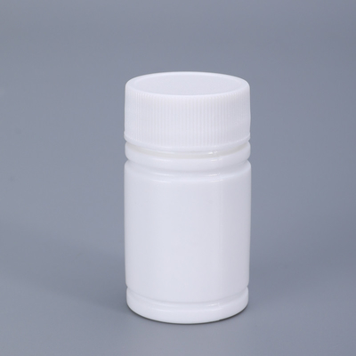 Bottiglia rotonda in HDPE 20 ml Pillola di plastica vuota Capsula Medicina Contenitore di integratori di vitamine