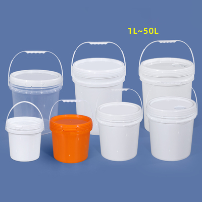 Logo personalizzato 10L secchio di plastica per diluente di vernice e lubrificante contenitore a prova di manomissione