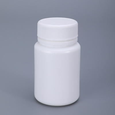 70 ml Capacità Quadrata/ Bottiglia Rotonda Contenitore di pillole in PE Bianco