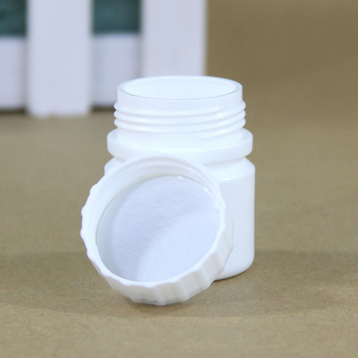 Mini bottiglia vuota di 30 ml compatta e resistente per la conservazione delle pillole in plastica HDPE
