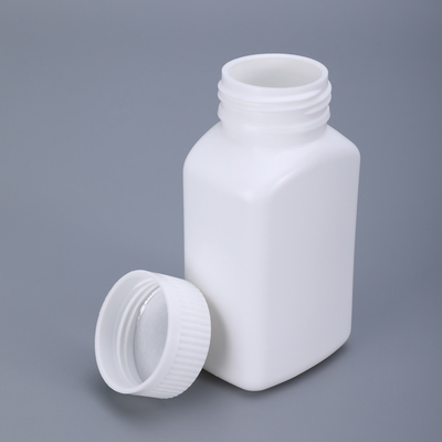 170 ml contenitore quadrato per pillole mediche materiale HDPE spessore stampa a schermo di plastica