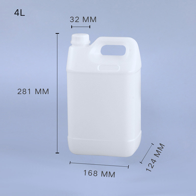100% materiale 1 gallone di HDPE blu bianco nero barile di plastica per la bottiglia di lozione liquida