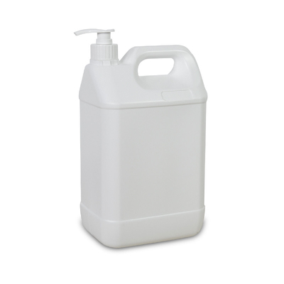 Plastico Jerry Can per lavaggio delle mani 1L 2L 3L 4L 5L 6L 10L Bianco