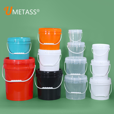 Bottile di plastica rotonda per la conservazione delle bevande fredde e vernice