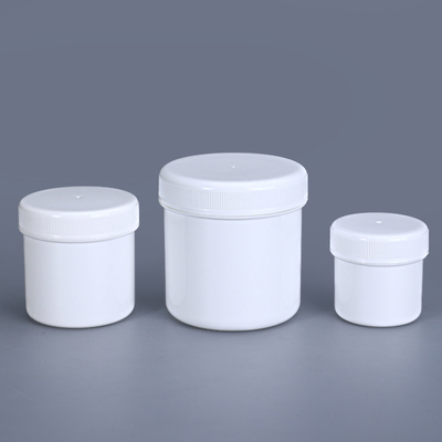 Logo personalizzato 1L Bianco Largo Bocca Alta Latte di Plastica per Proteina in Polvere