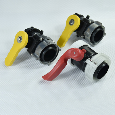 Dimensione 1 DN40 Valvole a farfalla per serbatoi IBC 1000 DN40 DN50 DN80