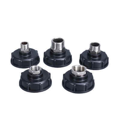 2 pollici rotondo IBC Adapter serbatoio di plastica Valvola di acciaio inossidabile Fitting connettore
