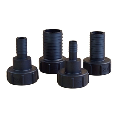 Adattatore di accoppiamento in plastica di valvola del serbatoio IBC resistente, da 2 pollici per altri prodotti da 12 mm