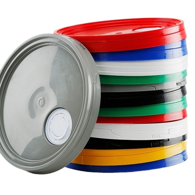 PP Plastic 5 Gallon Bucket Lid Caps Cover Logo personalizzato per prodotti chimici