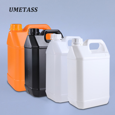 1 barile di plastica quadrata da gallone per contenitore di olio adesivo per vaso liquido in materiale HDPE spessore