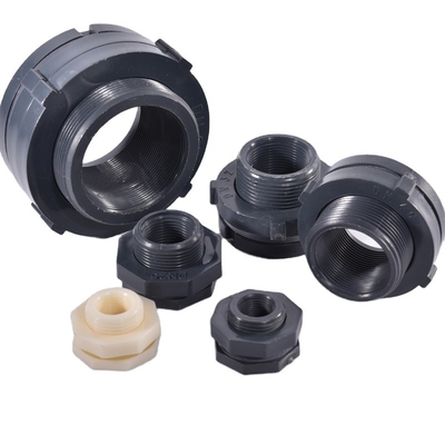 DN15-DN80 Serbatoio d'acqua da giardino Fittings di valvole in PVC di plastica Adaptore con connessione a flangia