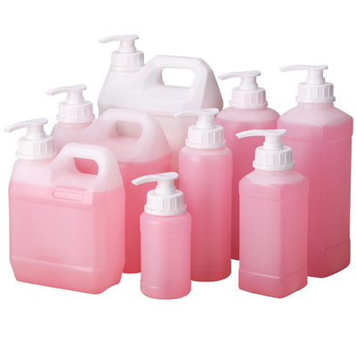 Bottiglie di pompa in plastica da 250 ml a 10 litre per lozione liquida di gel per la doccia e shampoo
