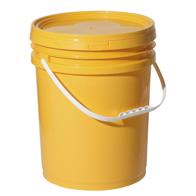 Bottile di plastica riciclato trasparente di 15L sigillato in modo sicuro con coperchio sigillante per lo stoccaggio della vernice