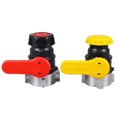 Fitture di valvole IBC in plastica UMETASS per contenitori IBC DN40 DN50 DN60 DN80 Media Acqua
