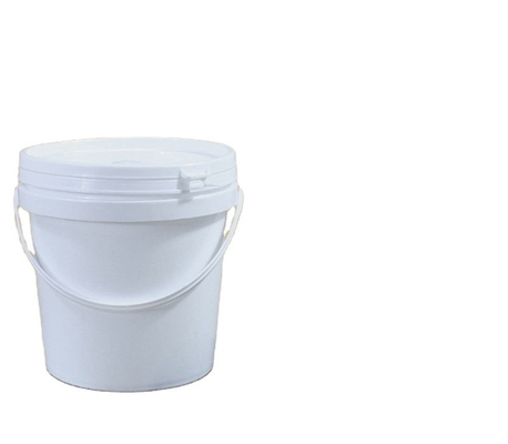 2L secchio rotondo in PP indistruttibile con manico contenitore in plastica trasparente per alimenti