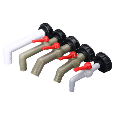 IBC Fittings di valvole per serbatoi d'acqua in PE Tipo di plastica per il connettore di irrigazione del giardino campione