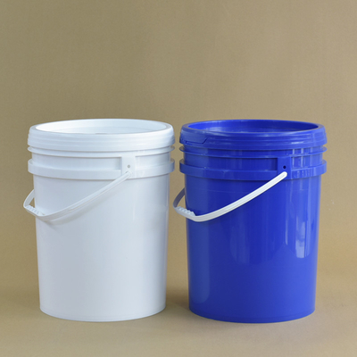 Bottile di plastica da 25 litri con coperchio e maniglia per lo stoccaggio dell'acqua e per lo stoccaggio dei liquidi industriali