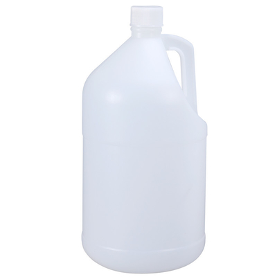 Bottiglia di plastica da 1 litro per contenitore di condimenti liquidi con maniglia e adesivo per etichette con logo