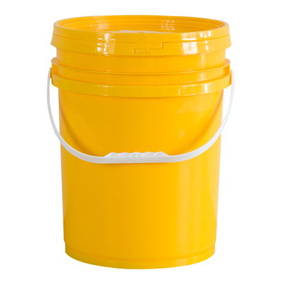Bottile con maniglia del coperchio sigillante Logo personalizzato 500ml 1L 35L Plastica rotonda di qualità alimentare PP